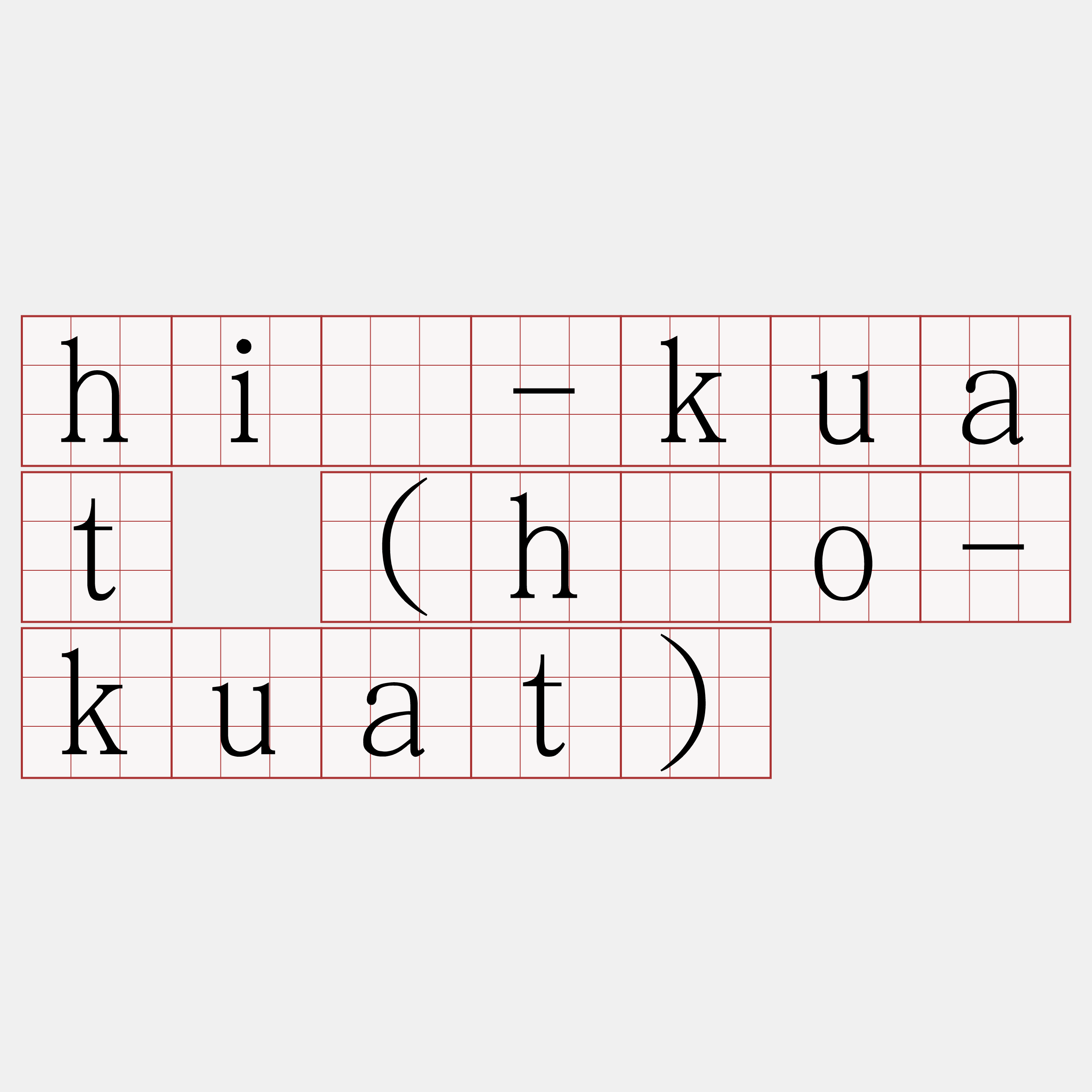 hió-kuat (hóo-kuat)